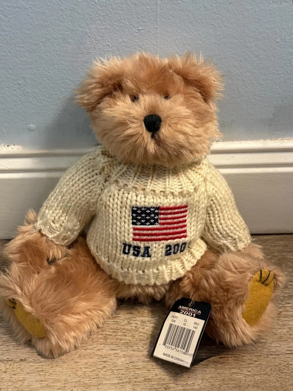 America 2001 Commemorative Teddy Bear